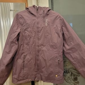 Burton Women's Snowboarding Jacket Large Purple